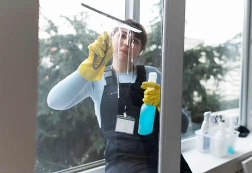 Nettoyage de vitres intérieures et extérieures à Péaule